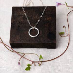 Grace collection delicate ring necklace