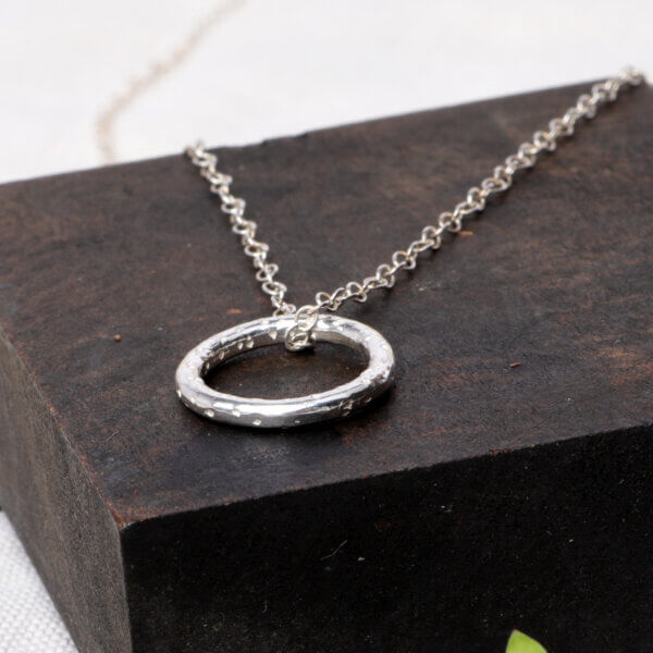 Grace collection delicate ring necklace